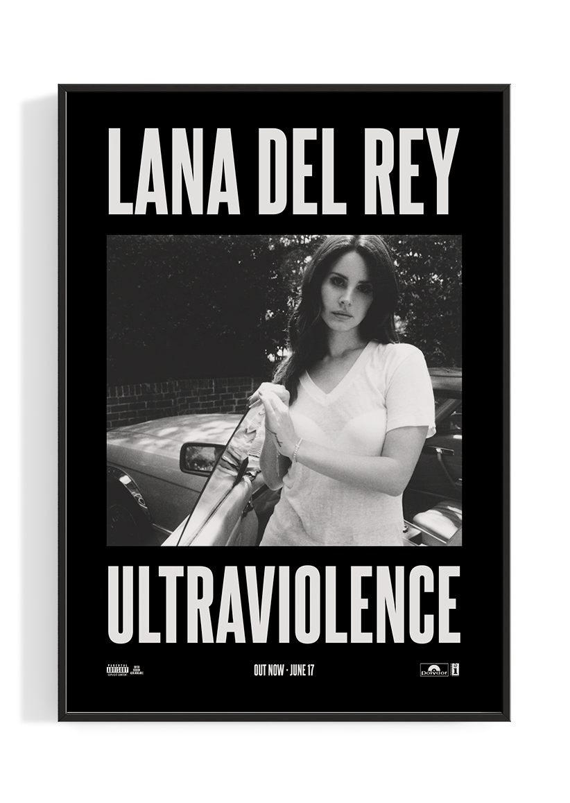 Lana Del Rey 'Ultraviolence' Poster