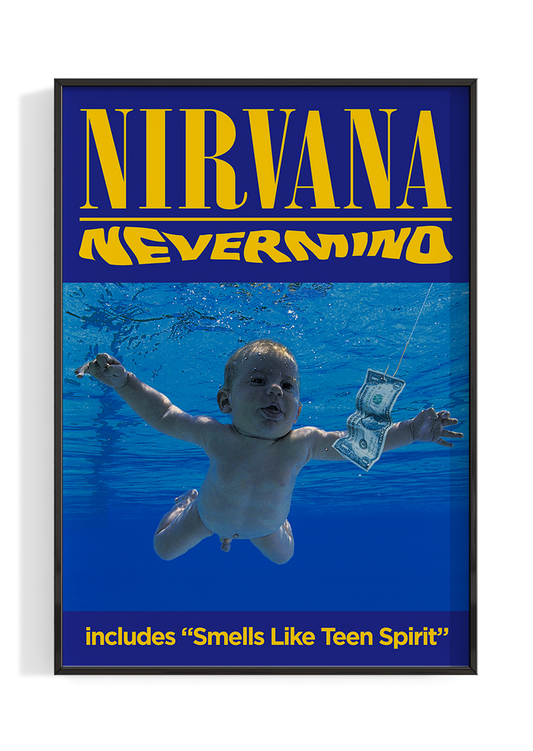 Nirvana 'Nevermind' Poster