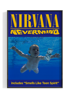 Nirvana 'Nevermind' Poster – The Indie Planet