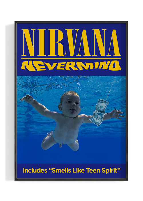 Nirvana 'Nevermind' Poster – The Indie Planet