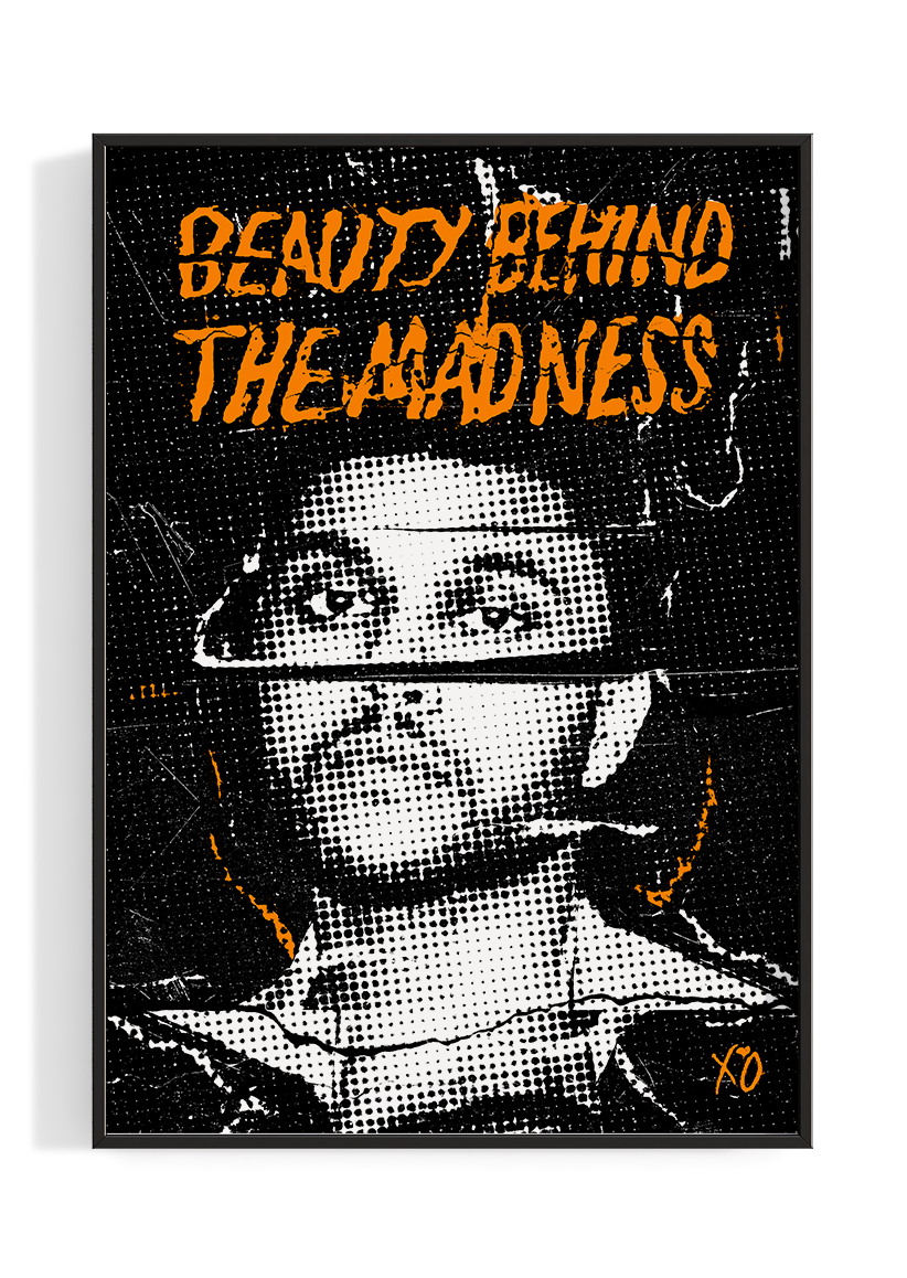 The Weeknd 'Beauty Behind The Madness' Poster