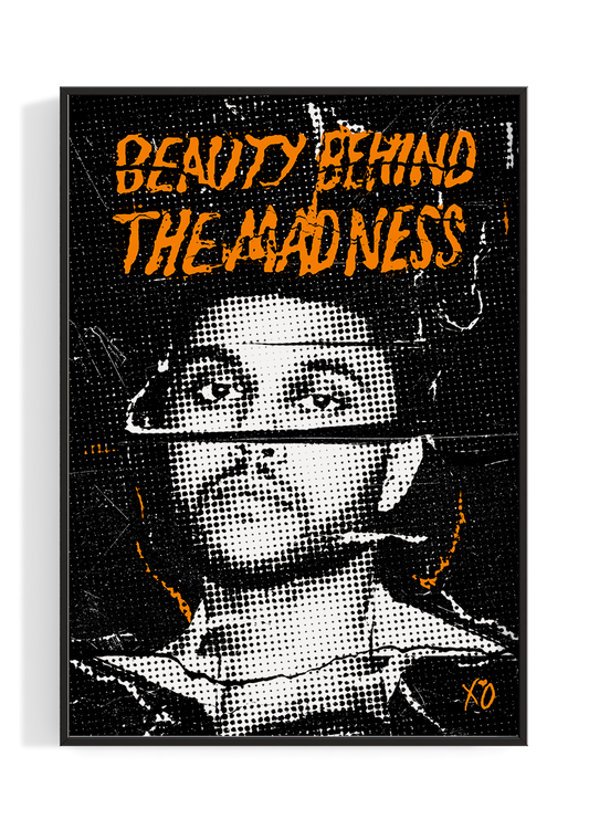 The Weeknd 'Beauty Behind The Madness' Poster