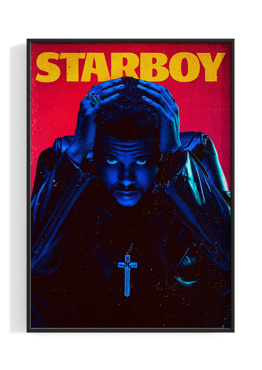 The Weeknd 'Starboy' Poster