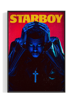 The Weeknd 'Starboy' Poster