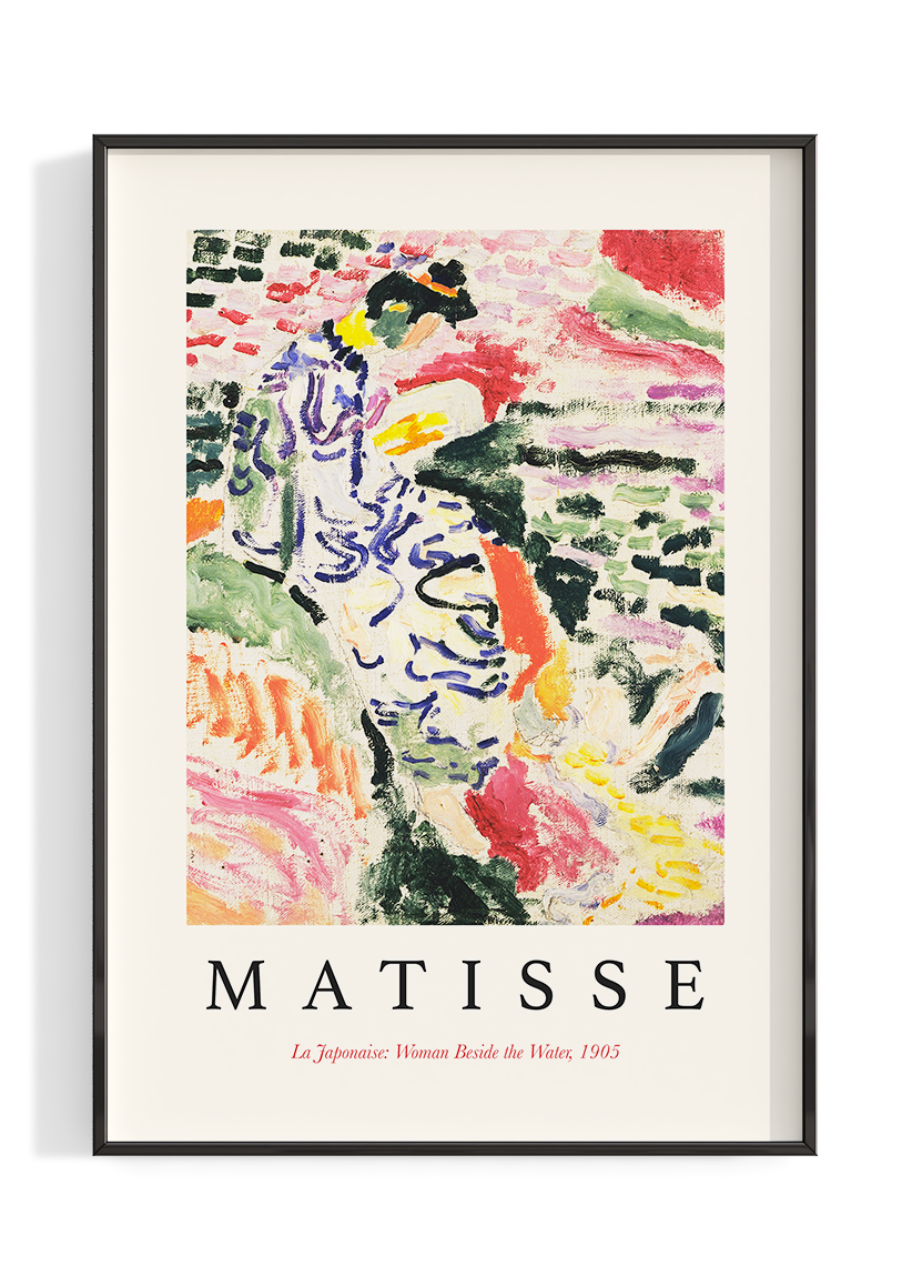 Henri Matisse 'Japanese Woman By The Water' Poster Print