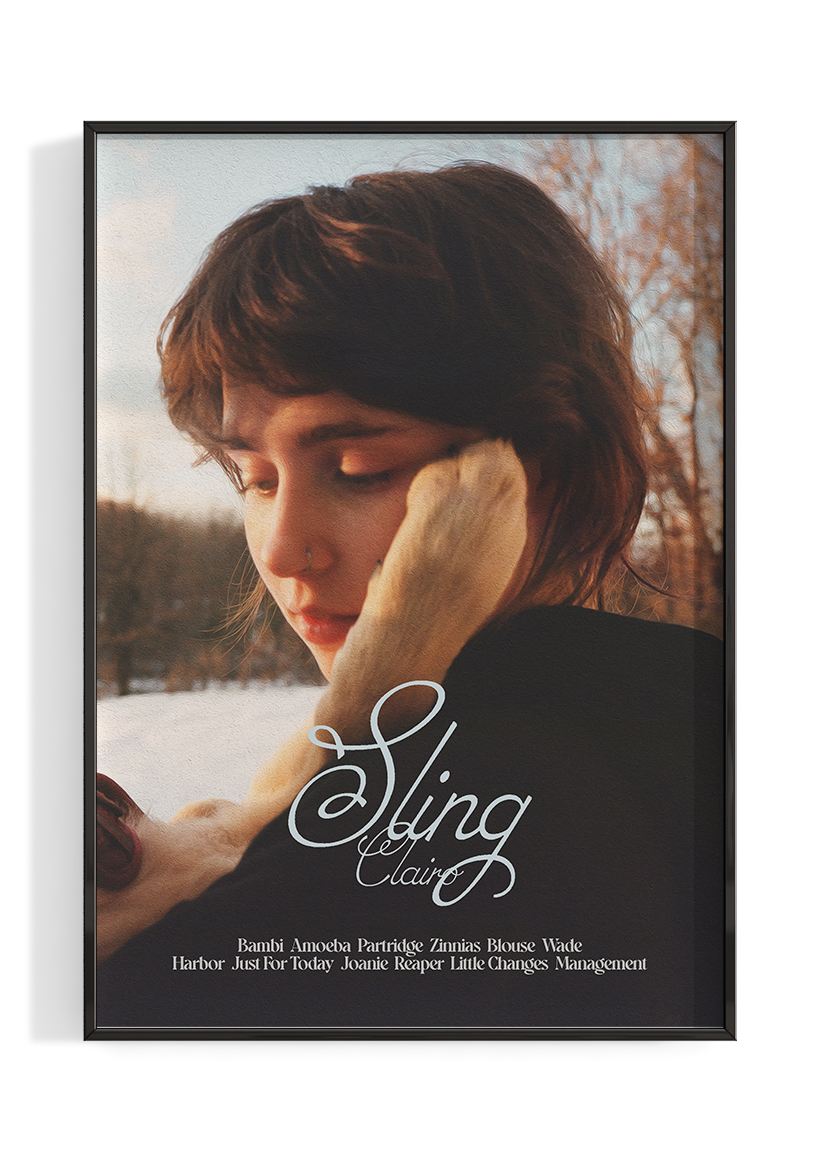 Clairo 'Sling' Poster