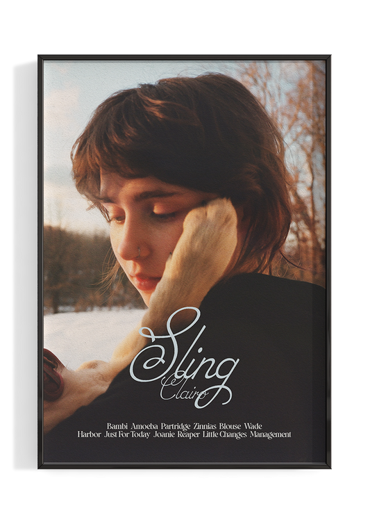 Clairo 'Sling' Poster