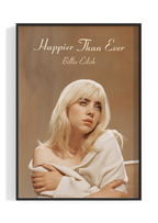 Billie Eilish 'Happier Than Ever' Poster