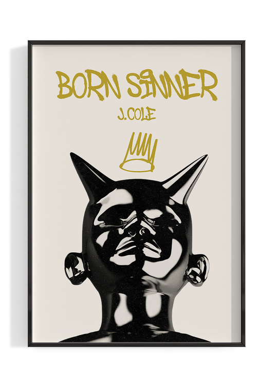 J. Cole 'Born Sinner' Poster