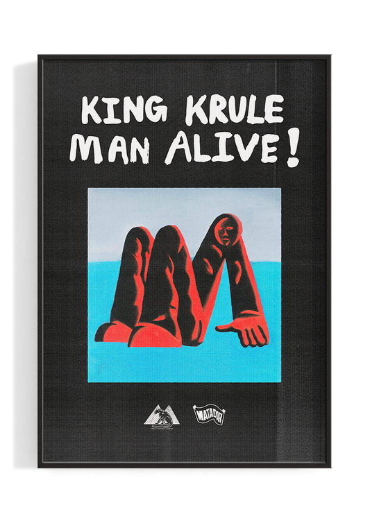 King Krule 'Man Alive!' Poster