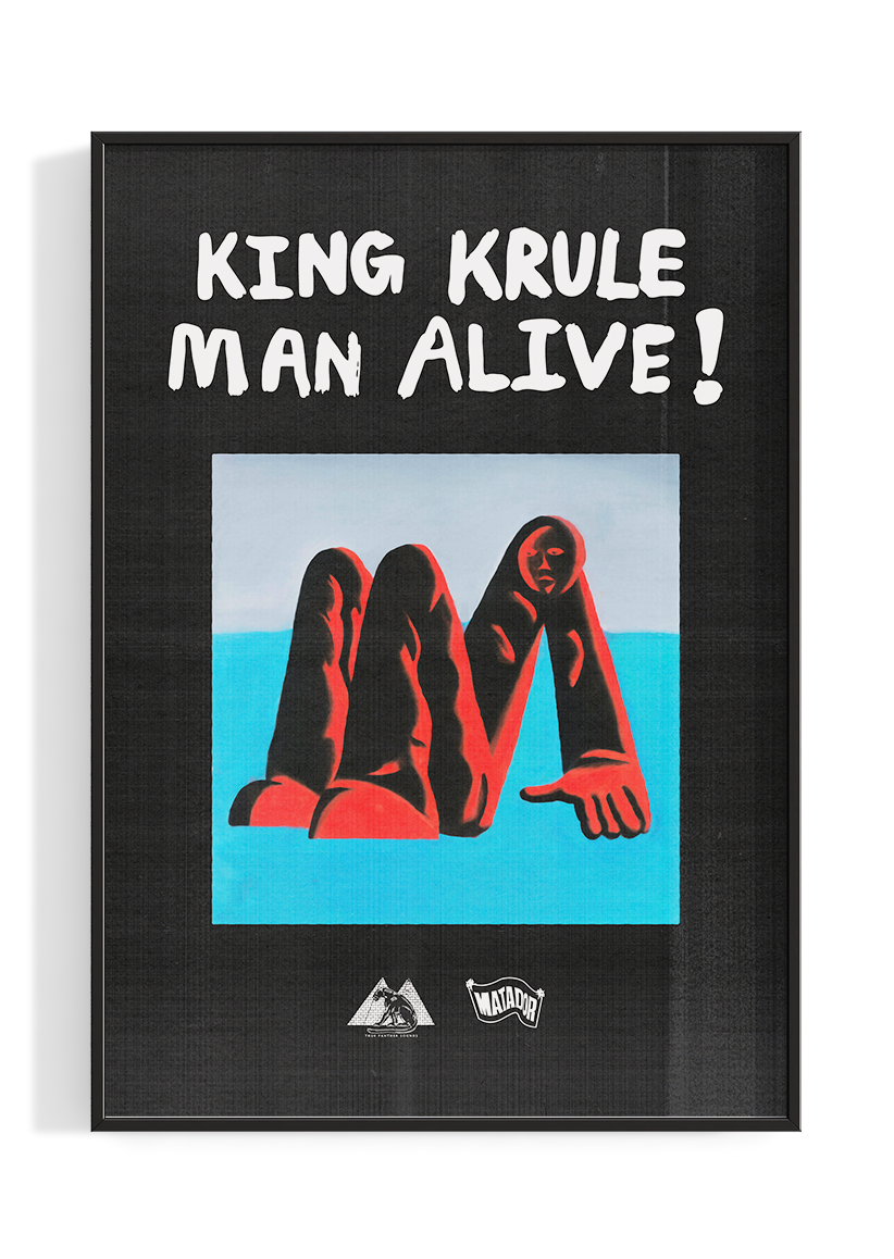 King Krule 'Man Alive!' Poster