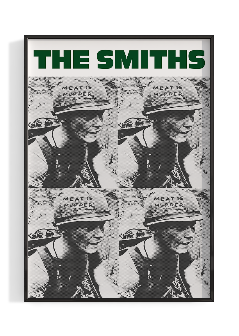 The Smiths 'Meat Is Murder' Poster