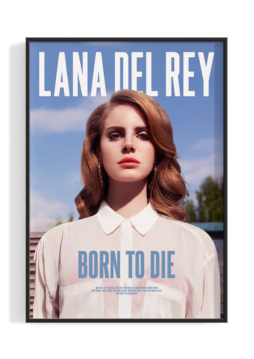 Lana Del Rey 'Born To Die' Poster