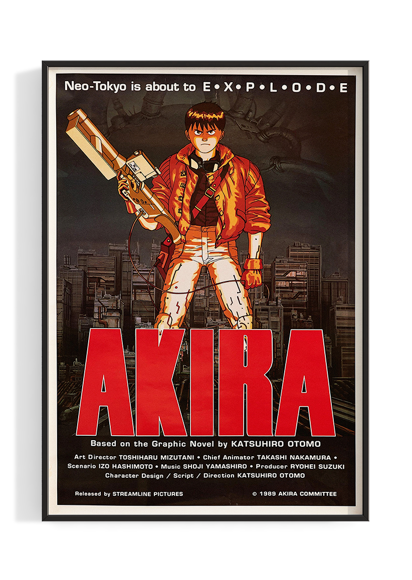 'Akira' Vintage Poster