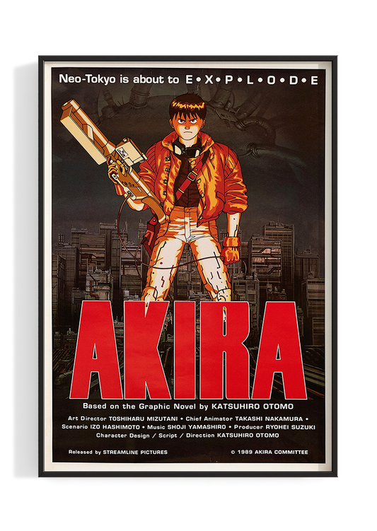 'Akira' Vintage Poster