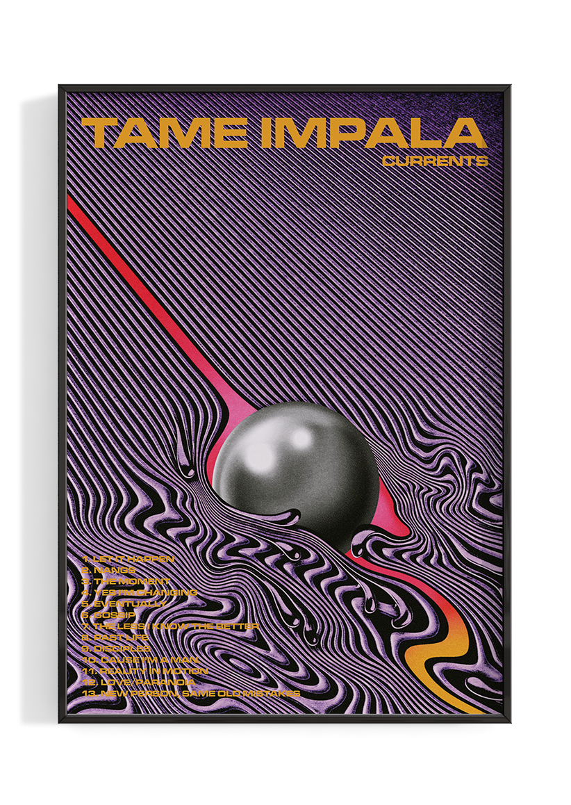 Tame Impala 'Currents' Poster