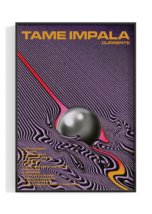 Tame Impala 'Currents' Poster