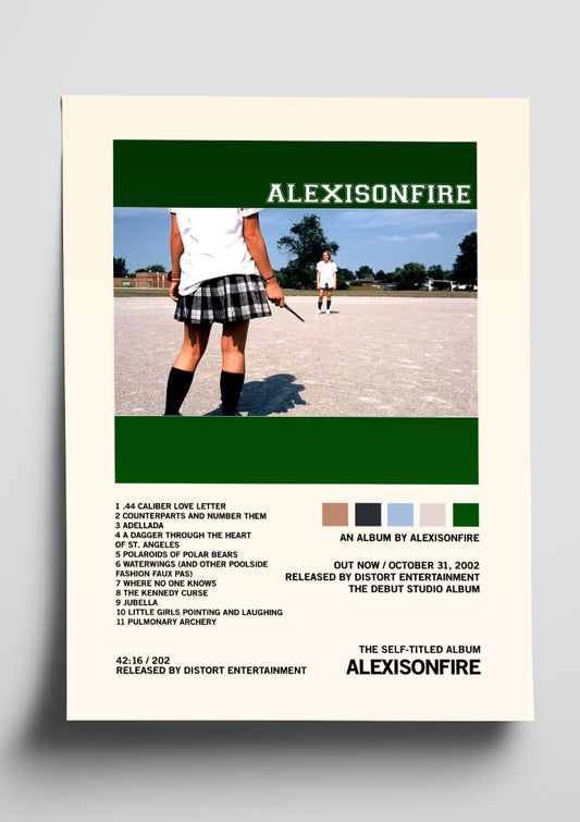 Alexisonfire 'Self Titled' Album Tracklist Poster