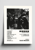D'ANGELO 'BLACK MESSIAH' Album Art Tracklist Poster