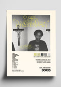 Earl Sweatshirt 'Doris' Album Art Tracklist Poster