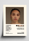 FKA Twigs 'Magdalene' Album Art Tracklist Poster