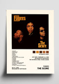 Fugees 'The Score' Album Art Tracklist Poster