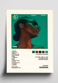 Goldlink 'Disapora' Album Art Tracklist Poster