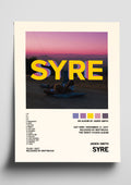 Jaden Smith 'SYRE' Album Art Tracklist Poster