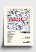 Mac Miller 'Macadelic' Album Art Tracklist Poster