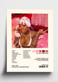 Summer Walker 'Over It' Album Art Tracklist Poster